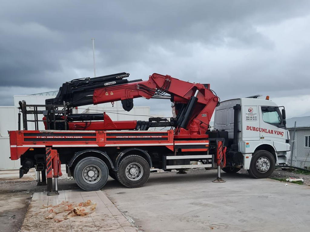 35 TONLUK KAMYON ÜSTÜ VİNÇ